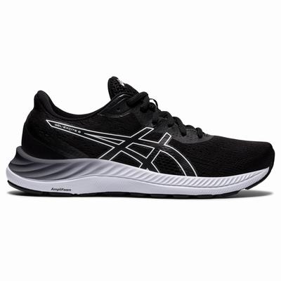 Női Asics Gel-Excite 8 (D) Futócipő AS8602175 Fekete/Fehér